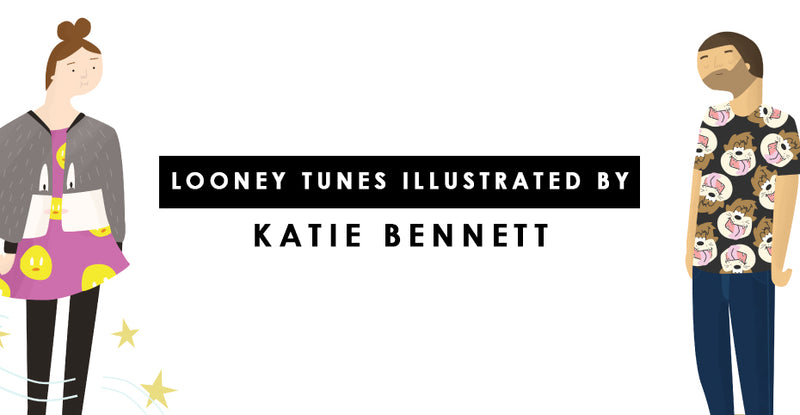 Looney Tunes Illustrated By Katie Bennett