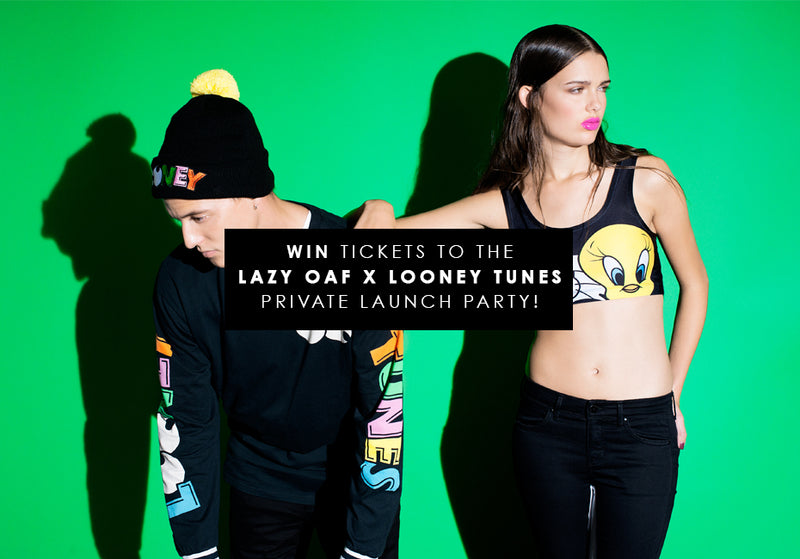 Win Tickets To The Lazy Oaf x Looney Tunes Private Party!