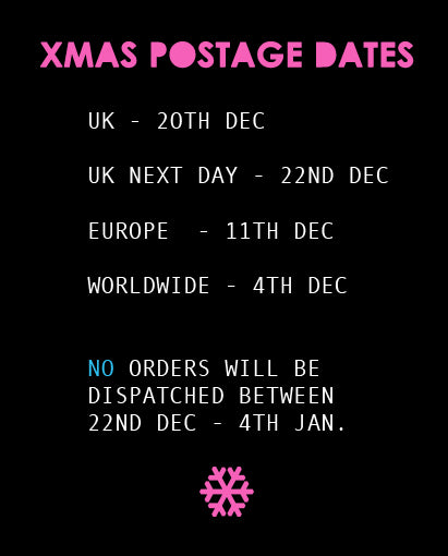 Xmas Postage Dates and Shop Opening Times