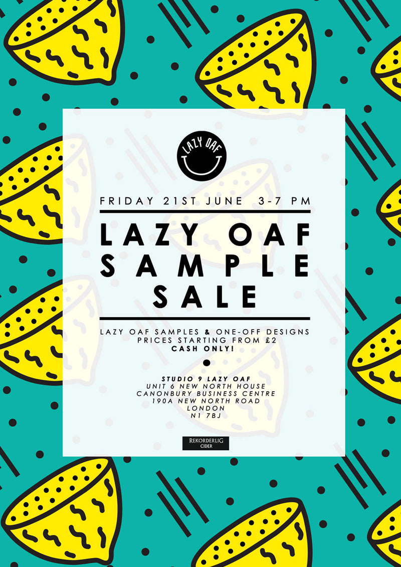 Lazy Oaf Presents: Summer Sample Sale
