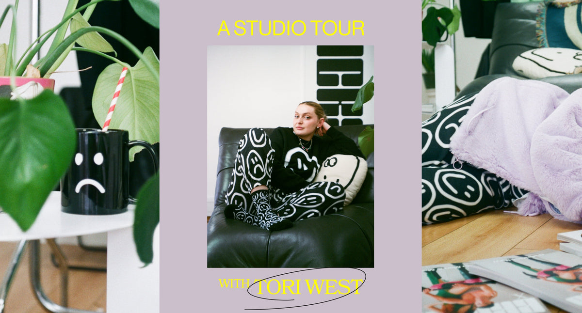 A STUDIO TOUR WITH TORI WEST