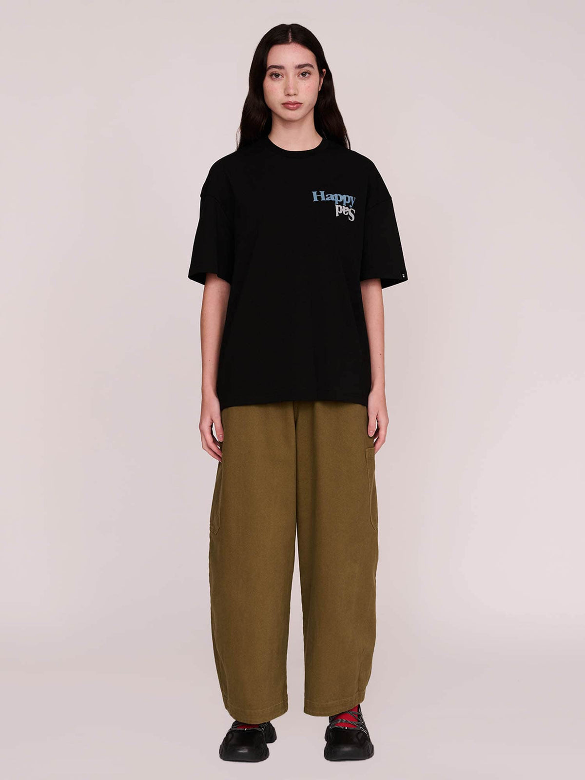 model:Winnie wears size S and is 5’9