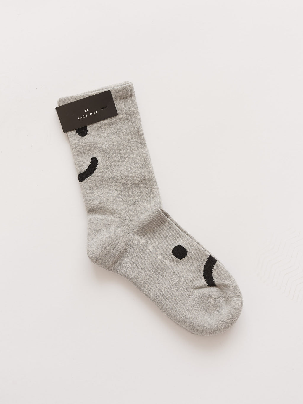Happy Sad Grey Socks