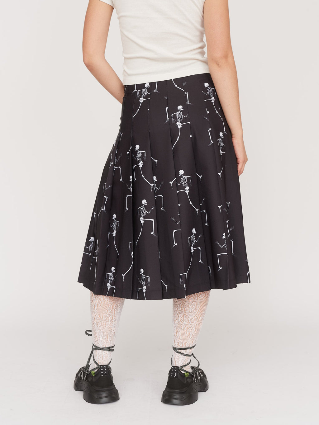 Skelly Pleated Skirt