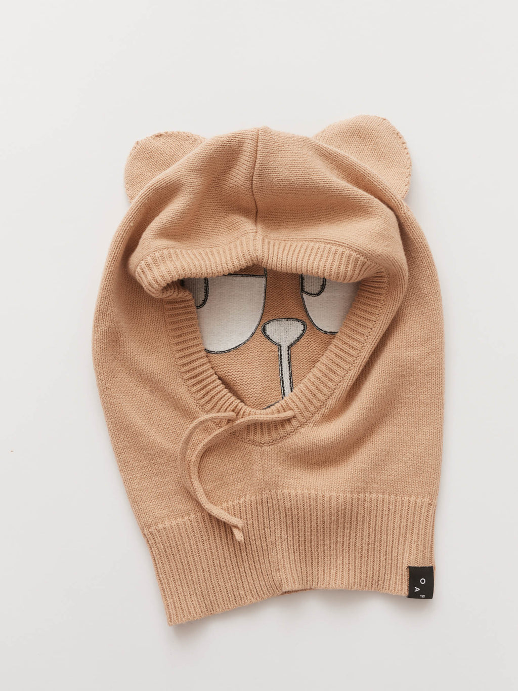 Bear Knitted Hood