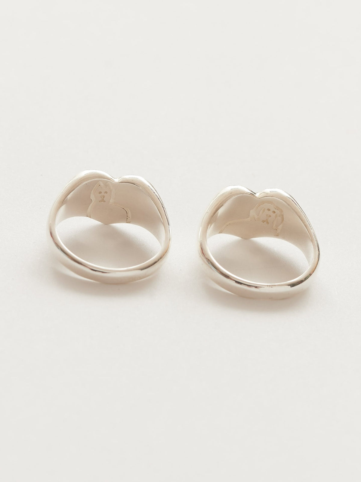 LO x Good Daze My Cat Ring Silver