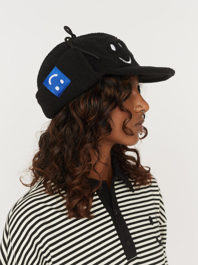 Happy Sad Ear Warmer Cap – Lazy Oaf