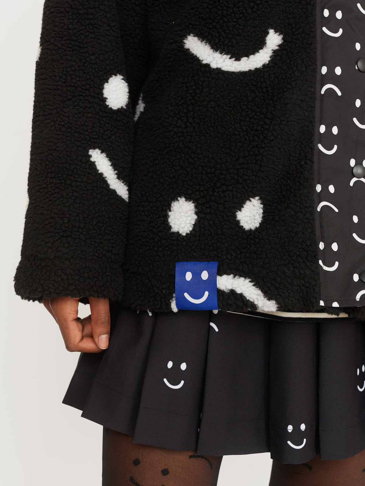 Happy Sad Zip Through Fleece