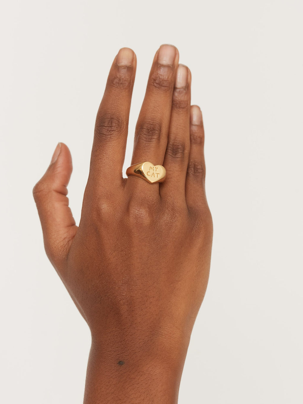 LO x Good Daze My Cat Ring Gold – Lazy Oaf