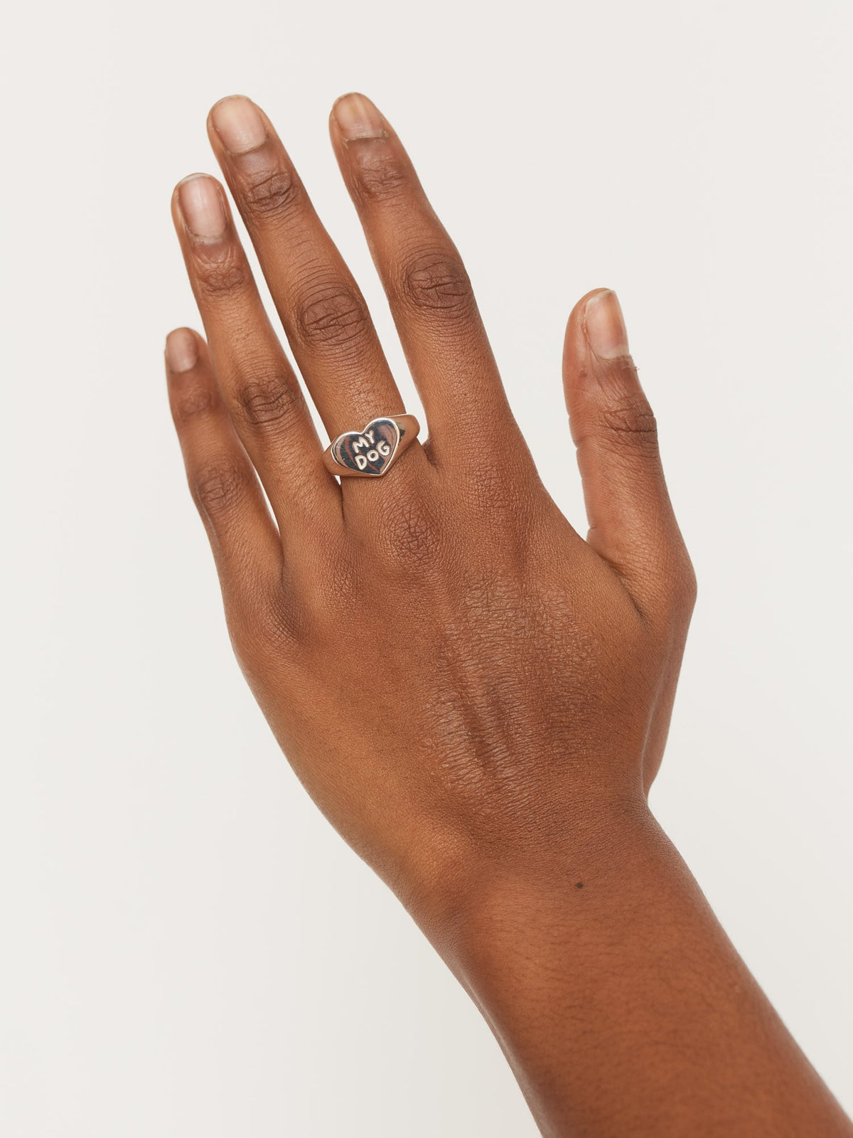 LO x Good Daze My Dog Ring Silver