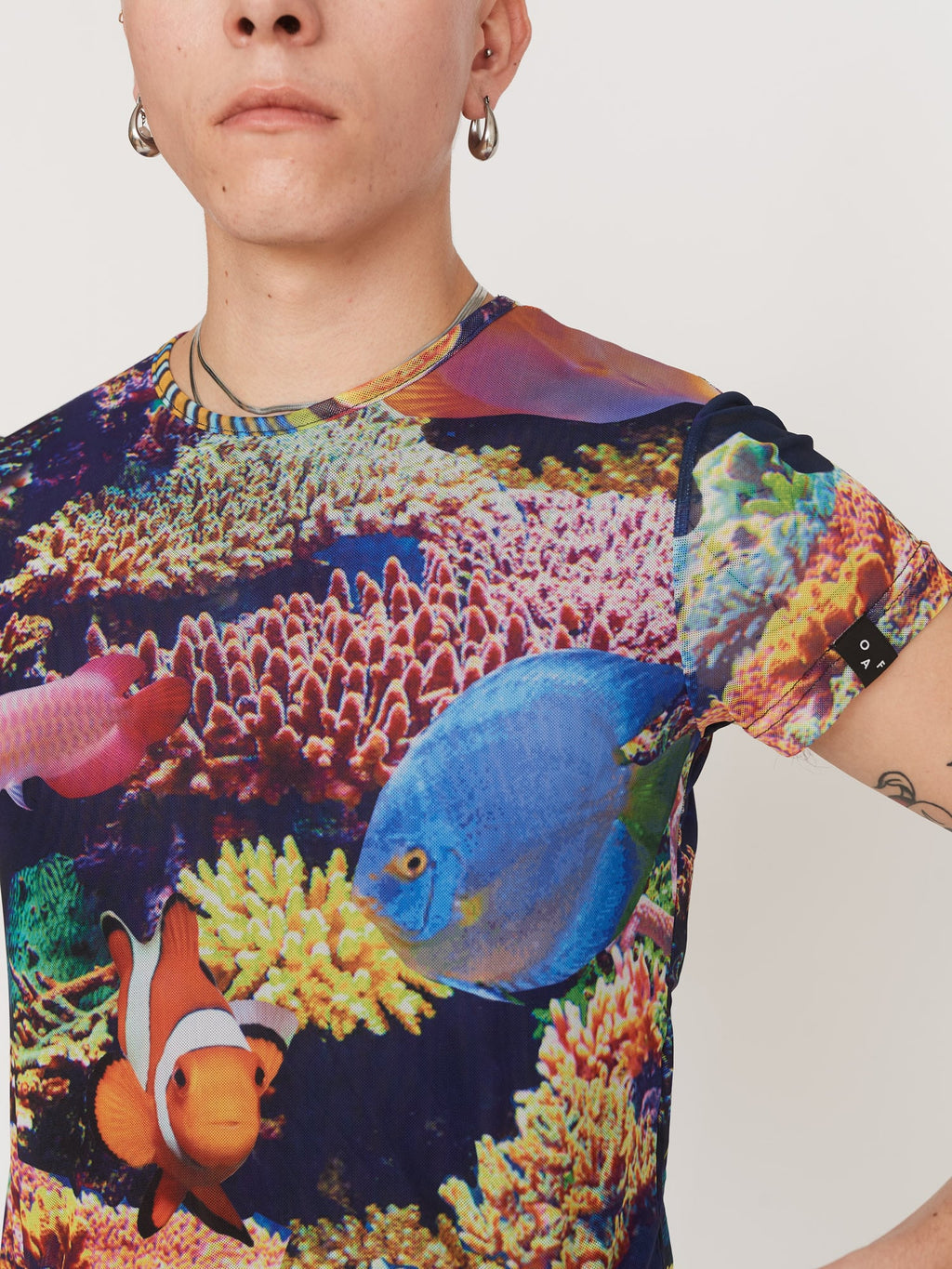 Fish Tank Mesh Tee – Lazy Oaf
