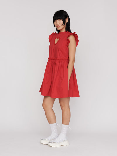 Under A Spell Red Mini Dress