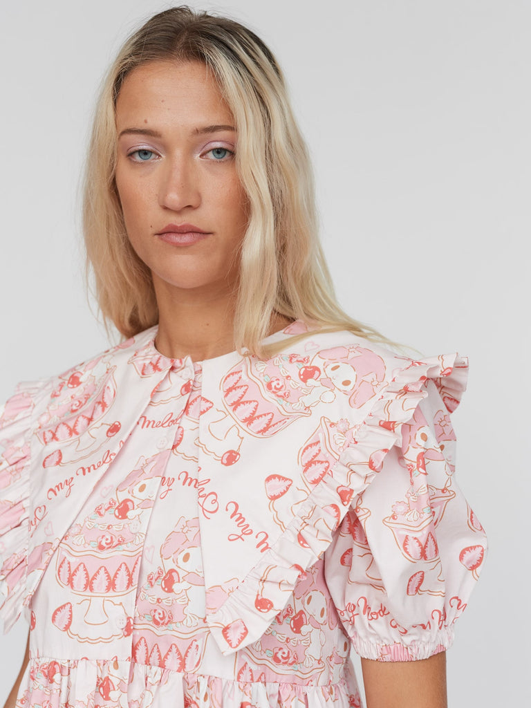 LO - My Melody Ruffle Collar Dress – Lazy Oaf