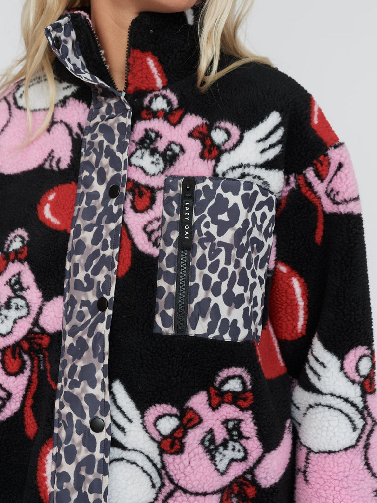 BEAR Baby Lovely Fleece Lined Overalls