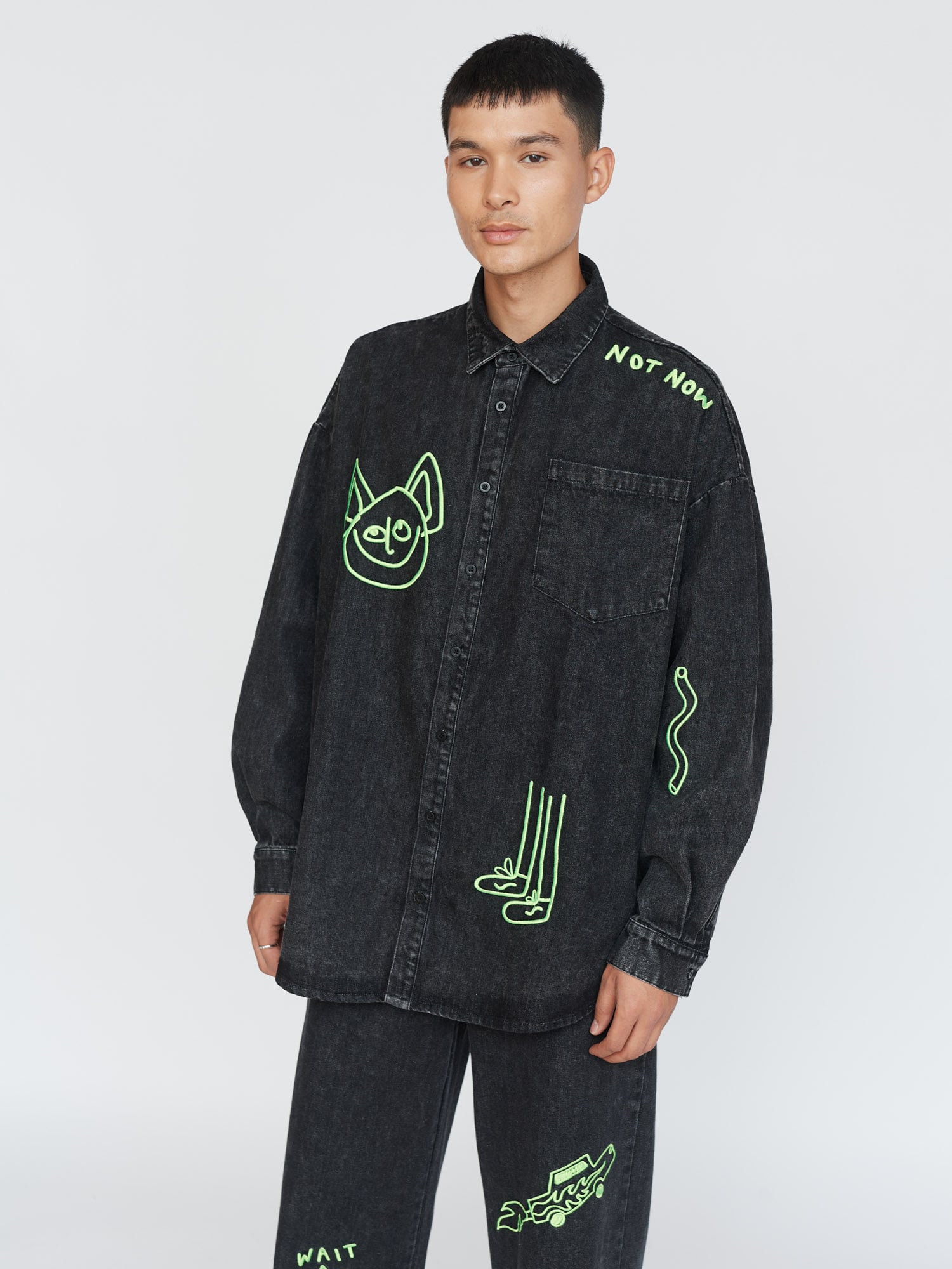 lazy oaf pleated shirt dress Pleated Check Shirt Dress Lazy Oaf