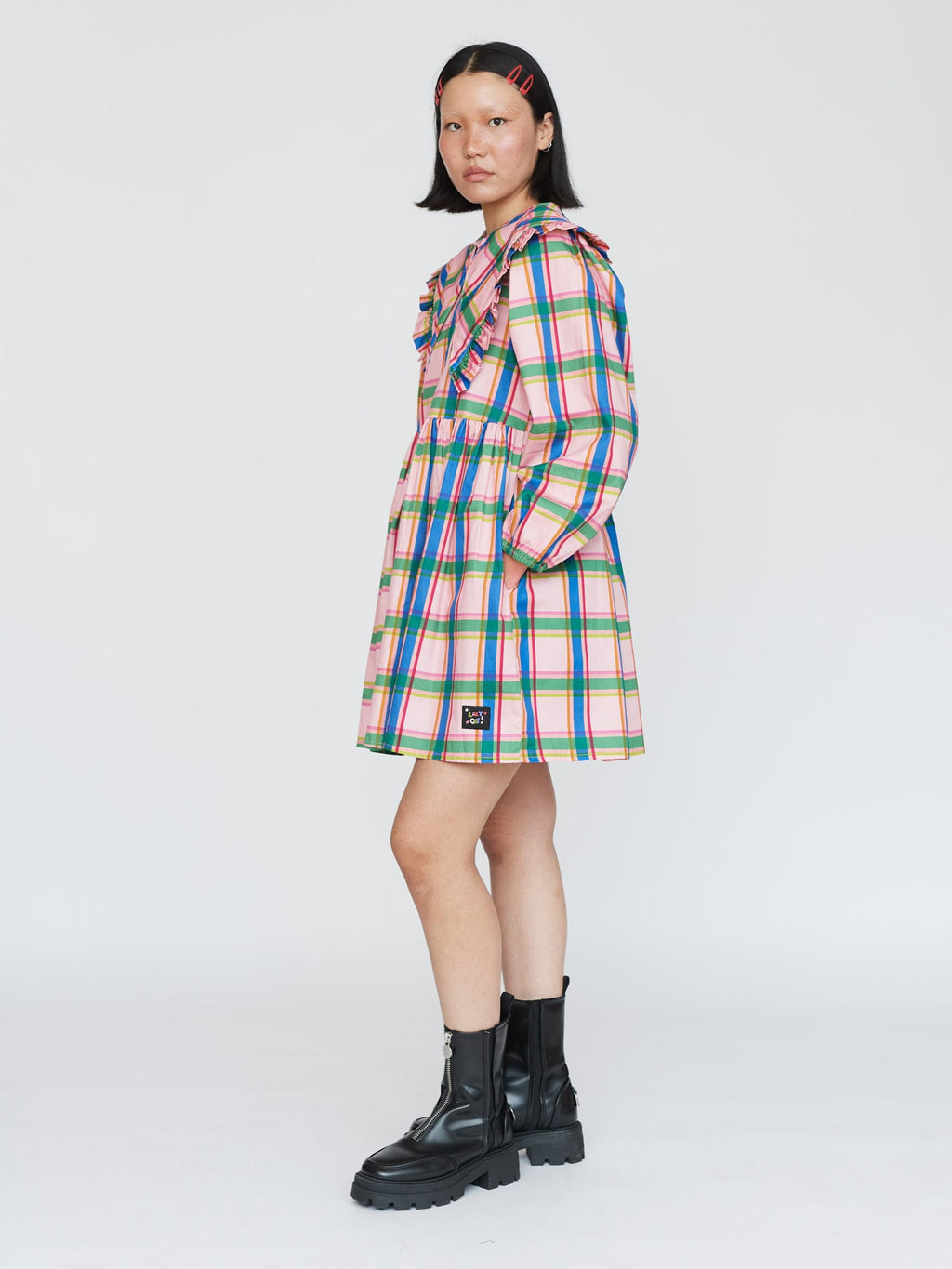 lazy oaf princess dress Fairytale Check Dress Lazy Oaf