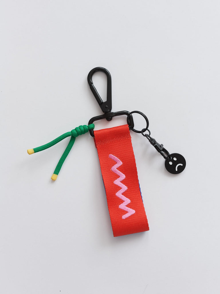 Feeling Arty Keyring – Lazy Oaf