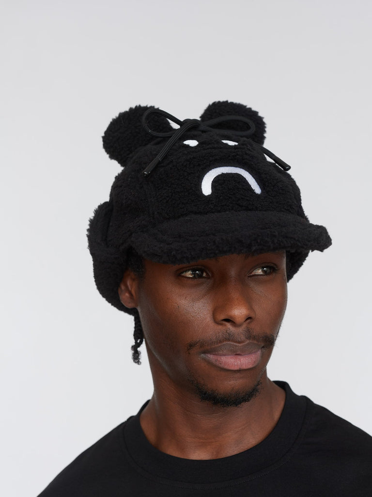 Grin And Bear It Fleece Cap – Lazy Oaf
