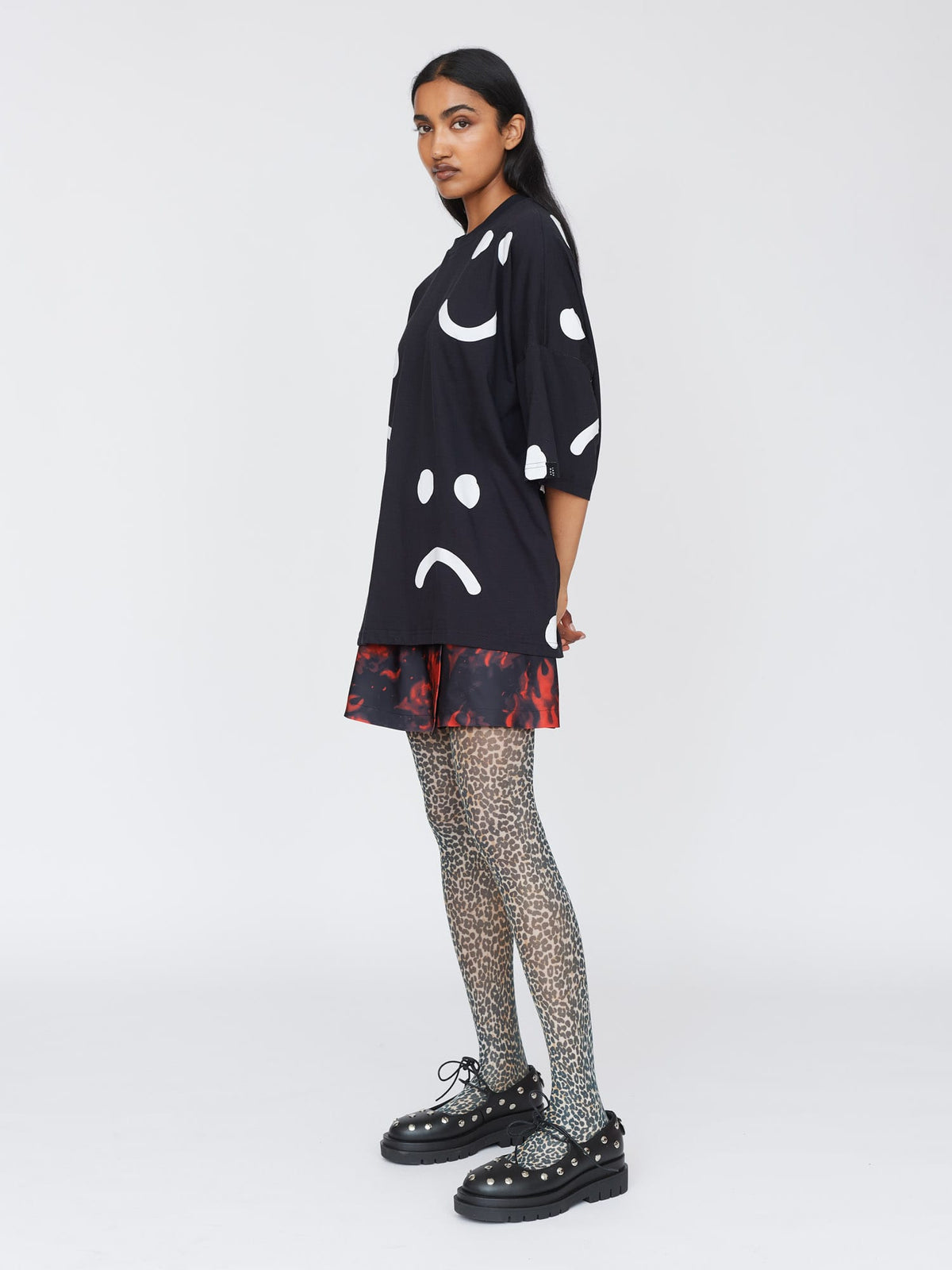 Happy Sad Oversized T-Shirt