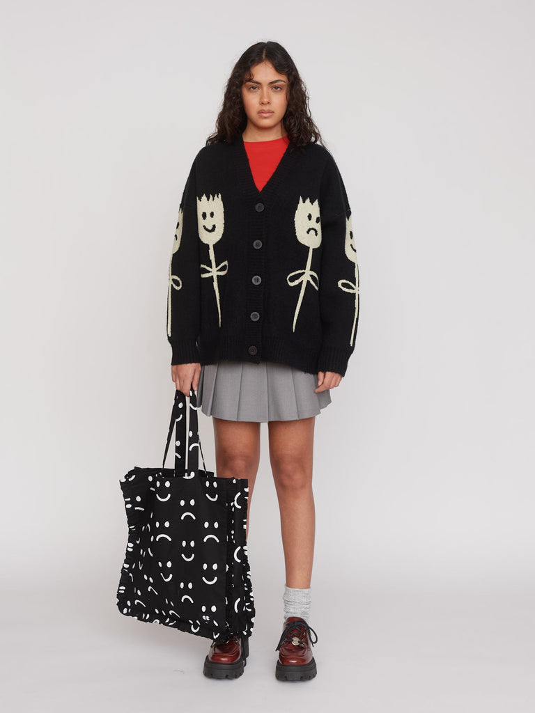 FBZ Girls Chandler Flower Cardigan