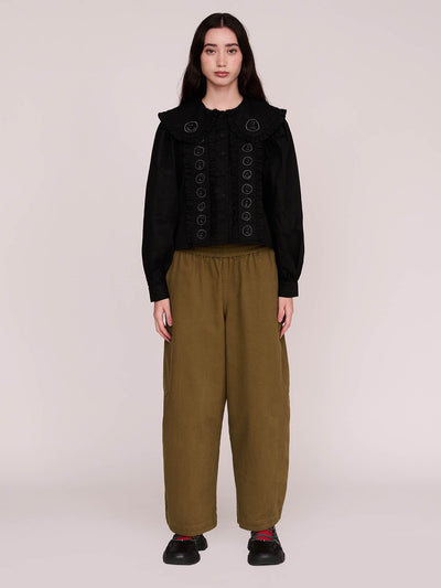 model:Winnie wears size S and is 5’9