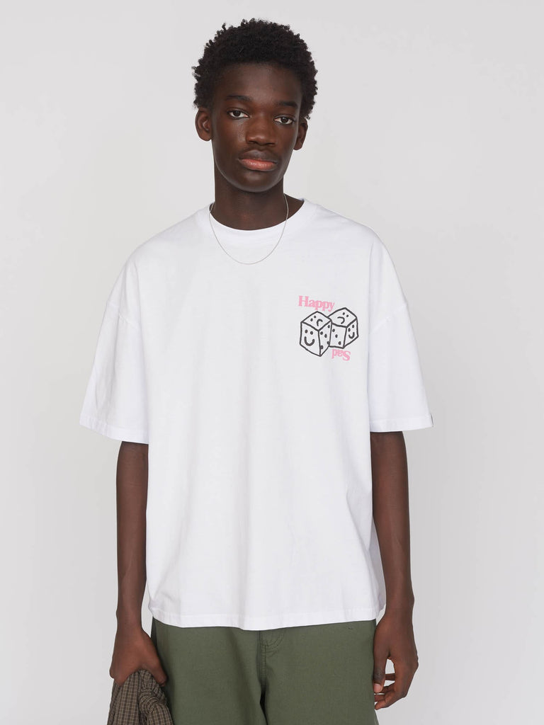 Sad Roll Of The Happy Dice Tee – Lazy Oaf