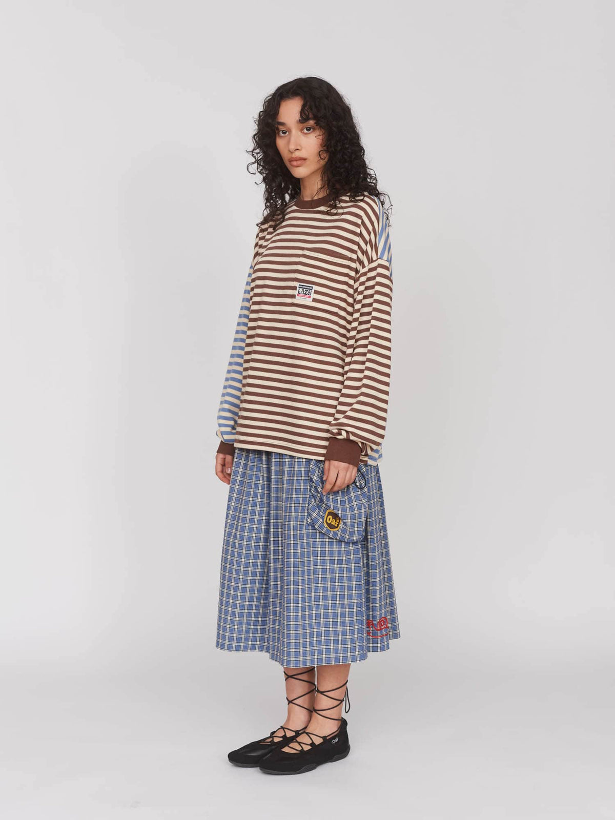 model:Seren wears size S and is 5’8”