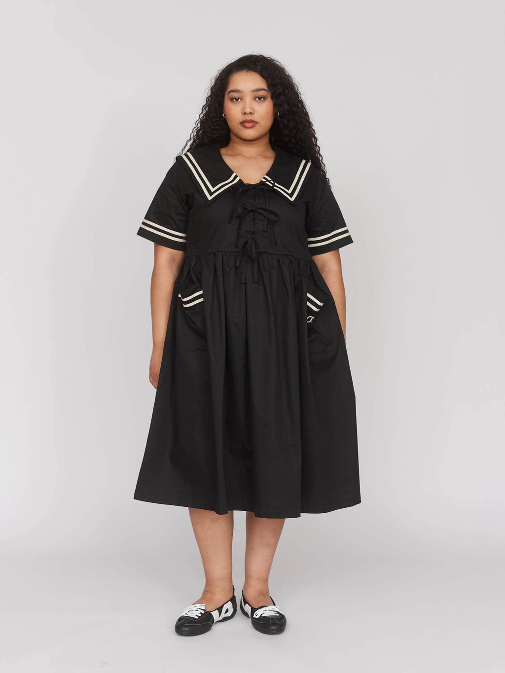 Short Sleeve Sailor Dress Lazy Oaf Short Sleeve Sailor Dress Lazy Oaf