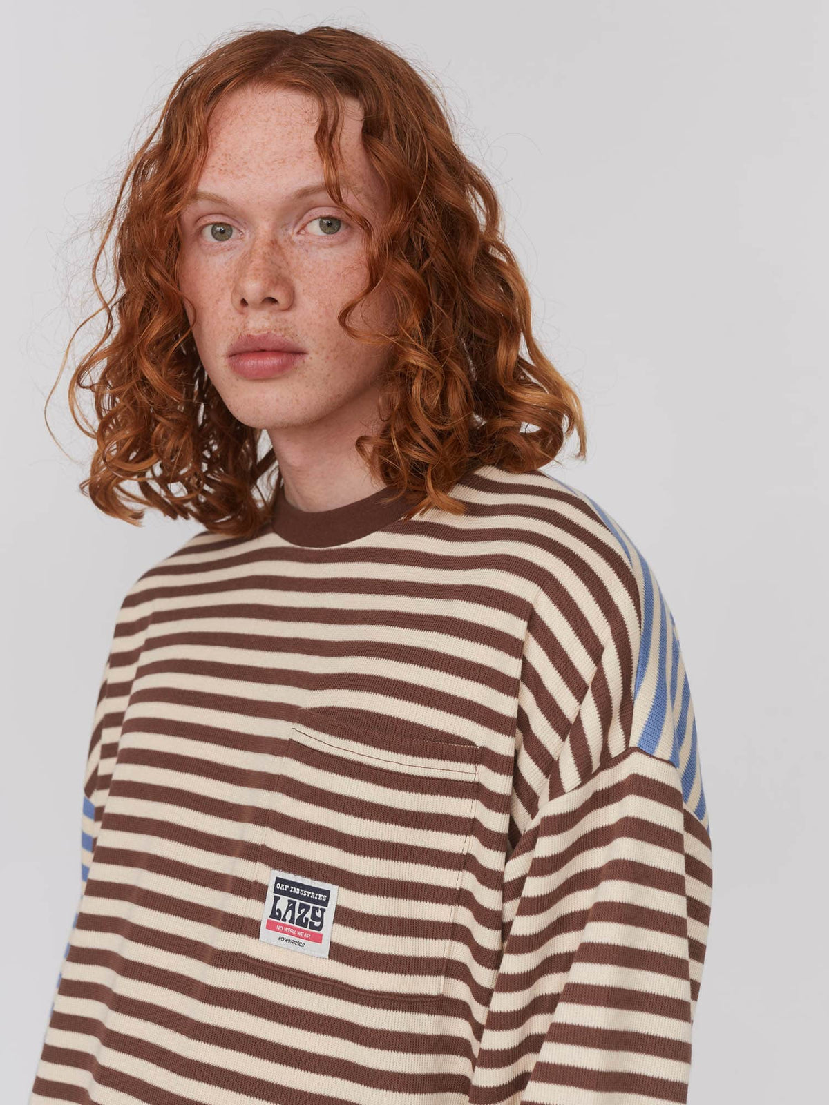 model:Archie wears size and is 6’1”