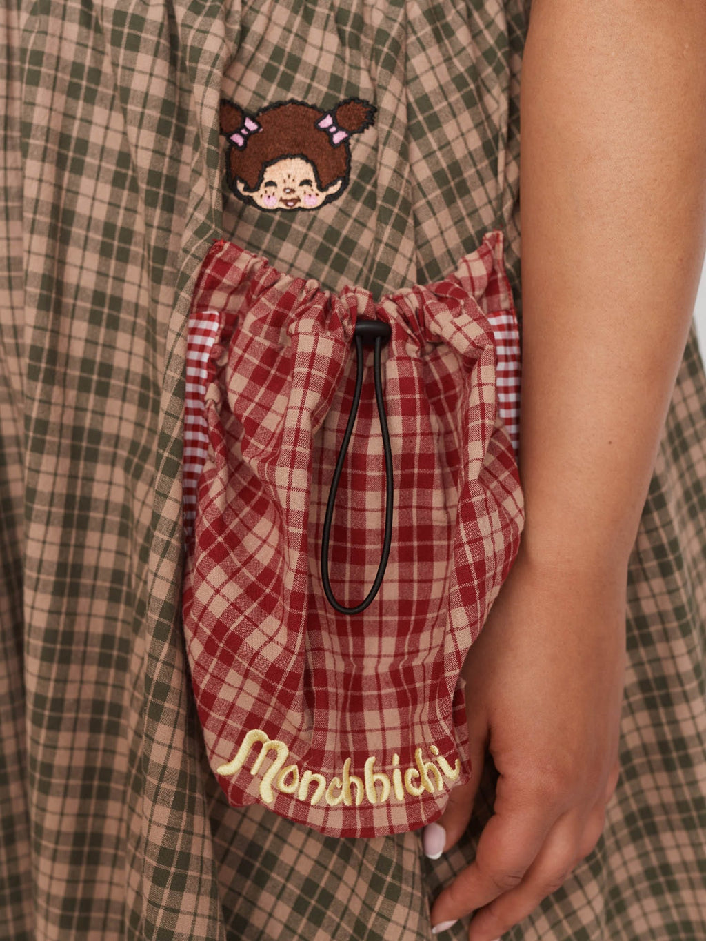Monchhichi x Lazy Oaf Shirred Dress