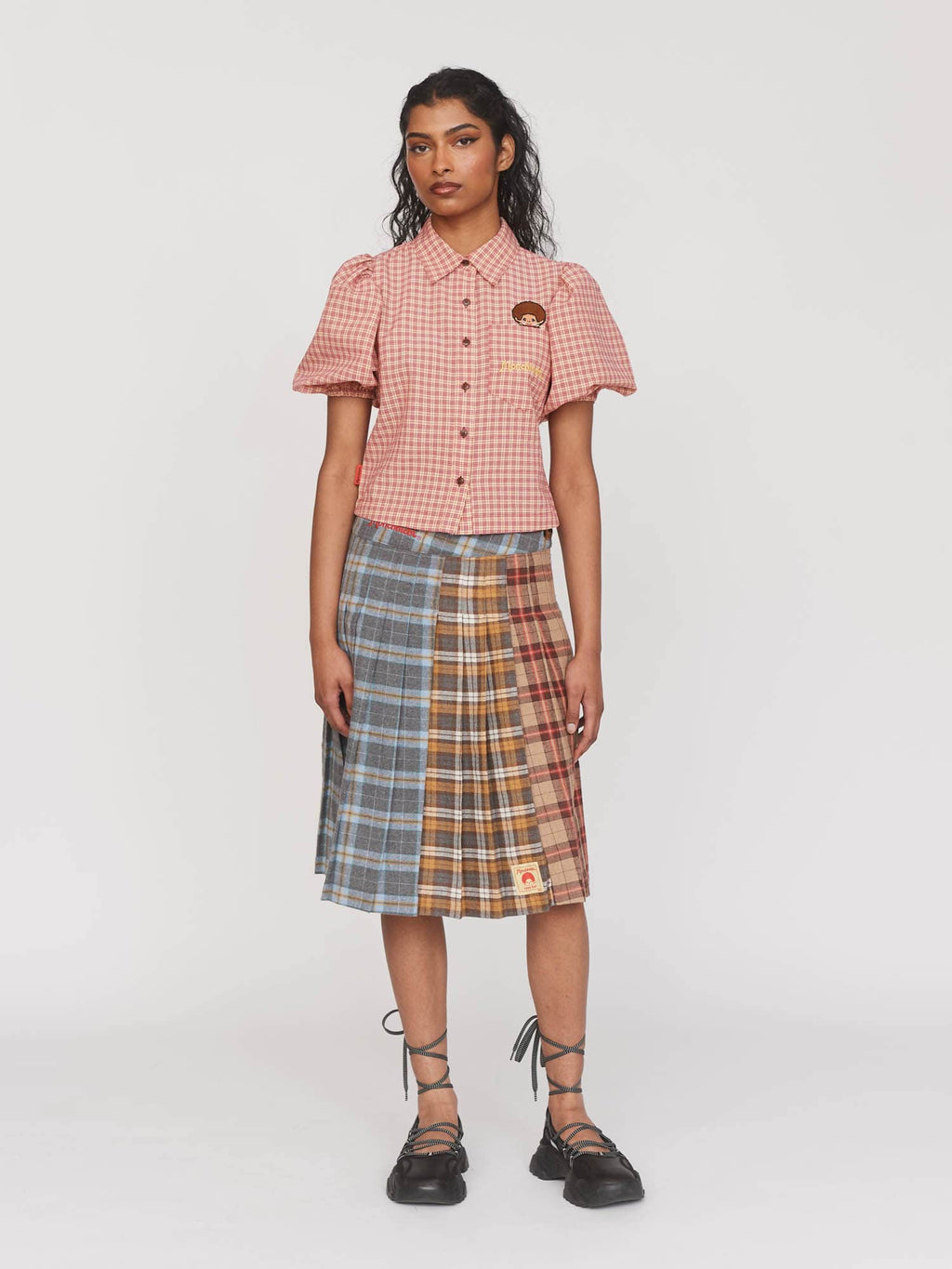 model:Kerethika wears size 8 and is 5’ 7”, collection-women-skirts

