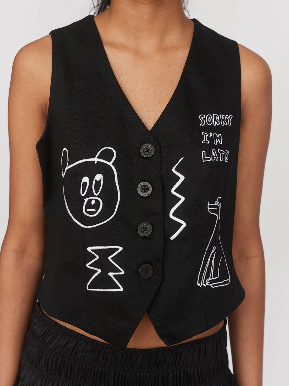 Sorry I'm Late Waistcoat