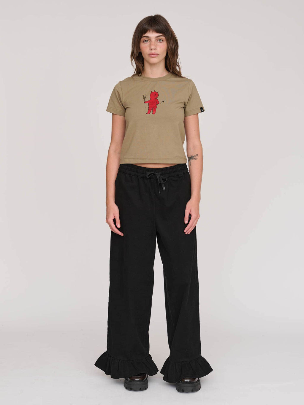 model:Molly wears size S and is 5’ 7”