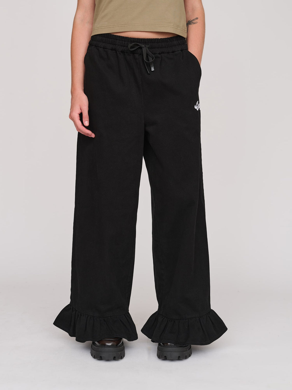 model:Molly wears size S and is 5’ 7”, collection-womens-trousers, collection-partywear