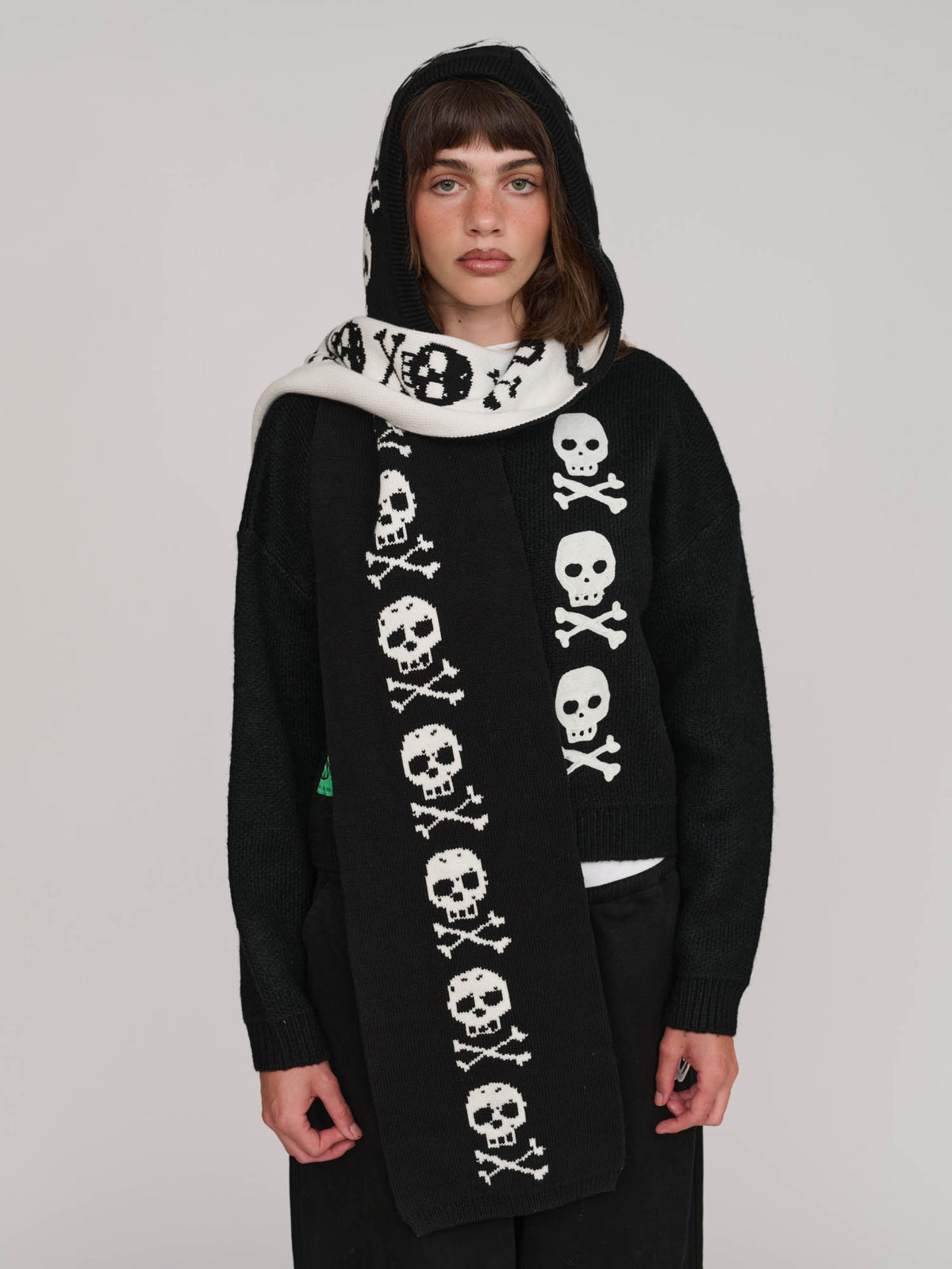 Skull And Crossbones Cardigan