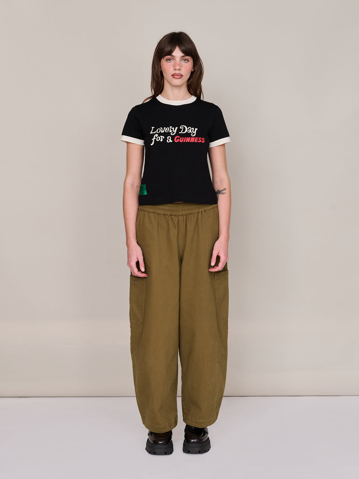 model:Molly wears size S and is 5’ 7”