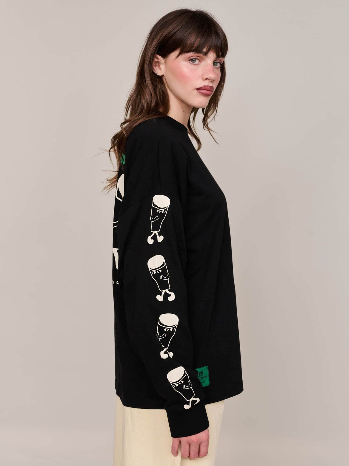 model:Molly wears size S and is 5’ 7”
