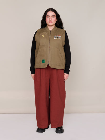 model:Yasmin wears size L and is 5’4”