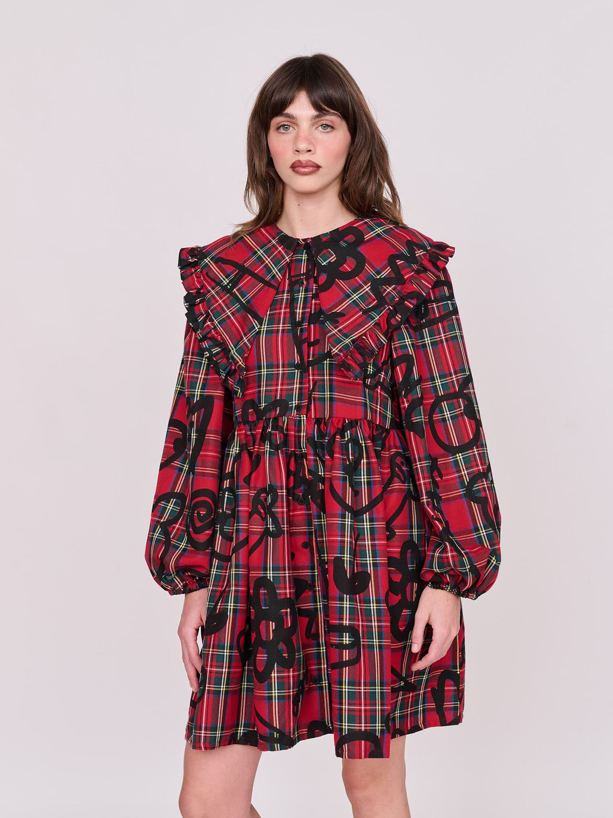 model:Molly wears size 8 and is 5’ 7”, collection-all-skirts-dresses
