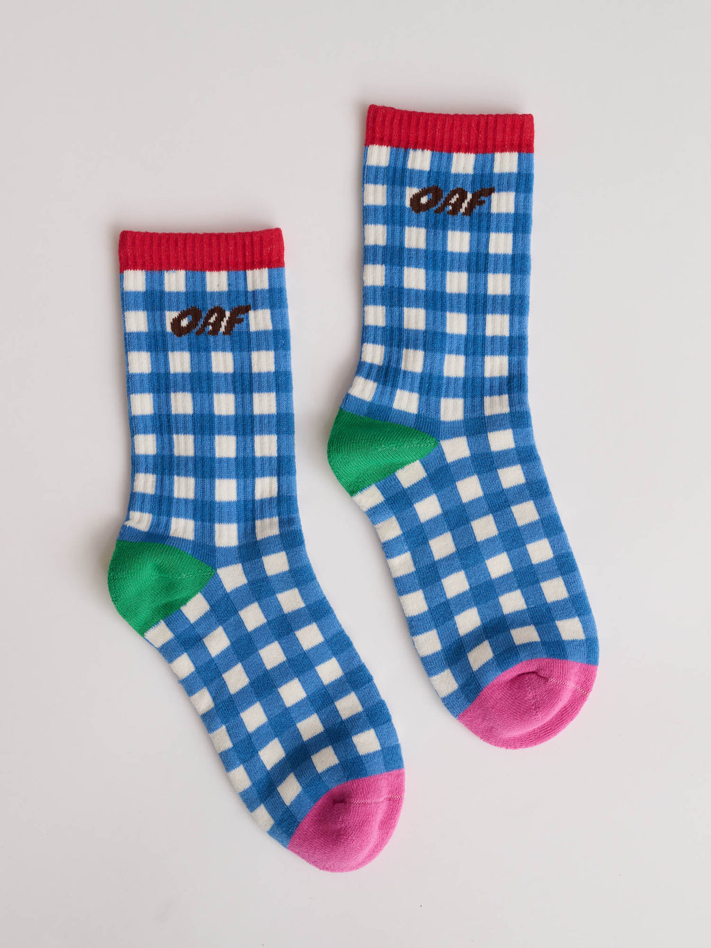 Oaf Gingham Socks