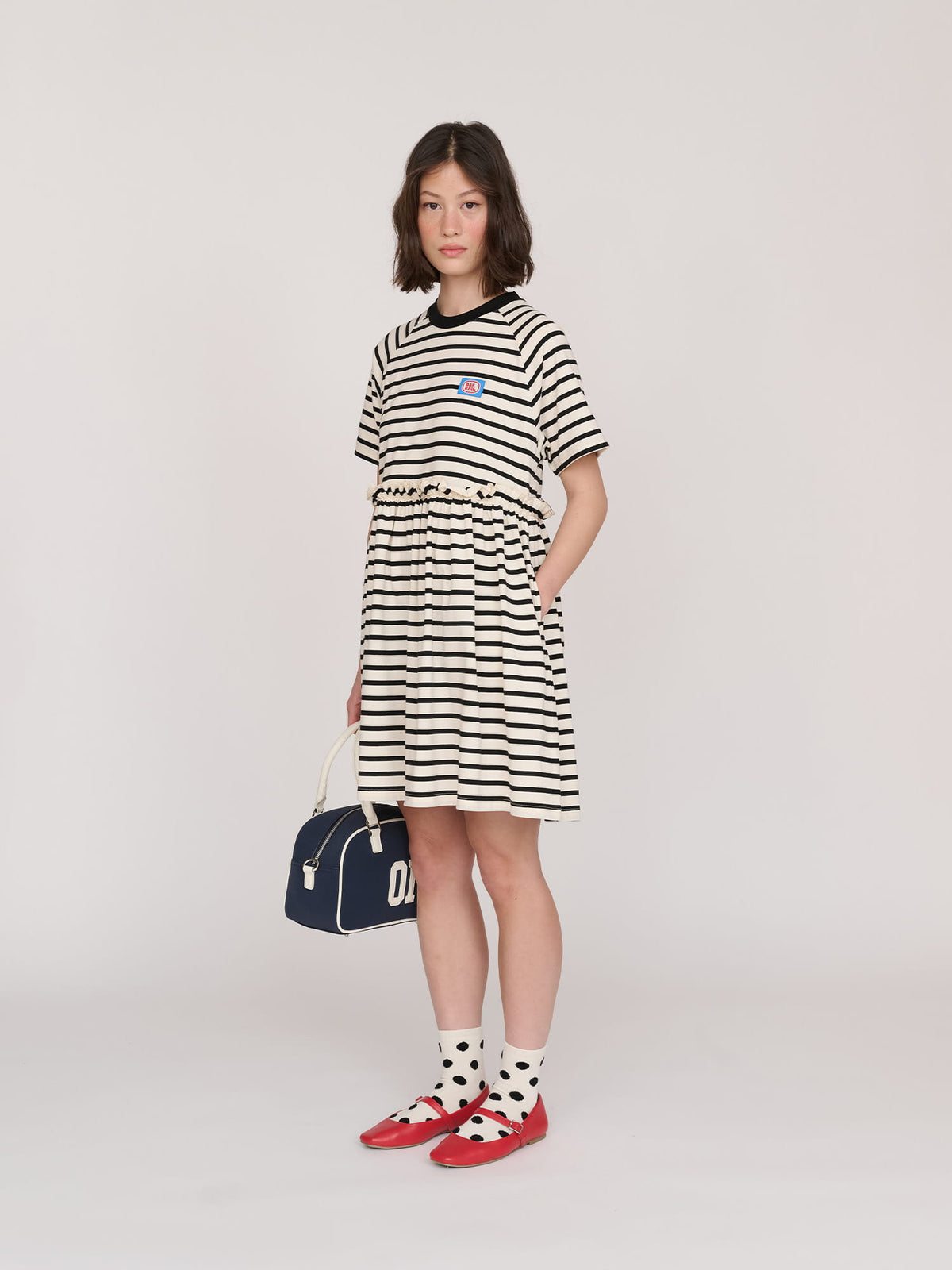 Jersey Stripe Sally Dress