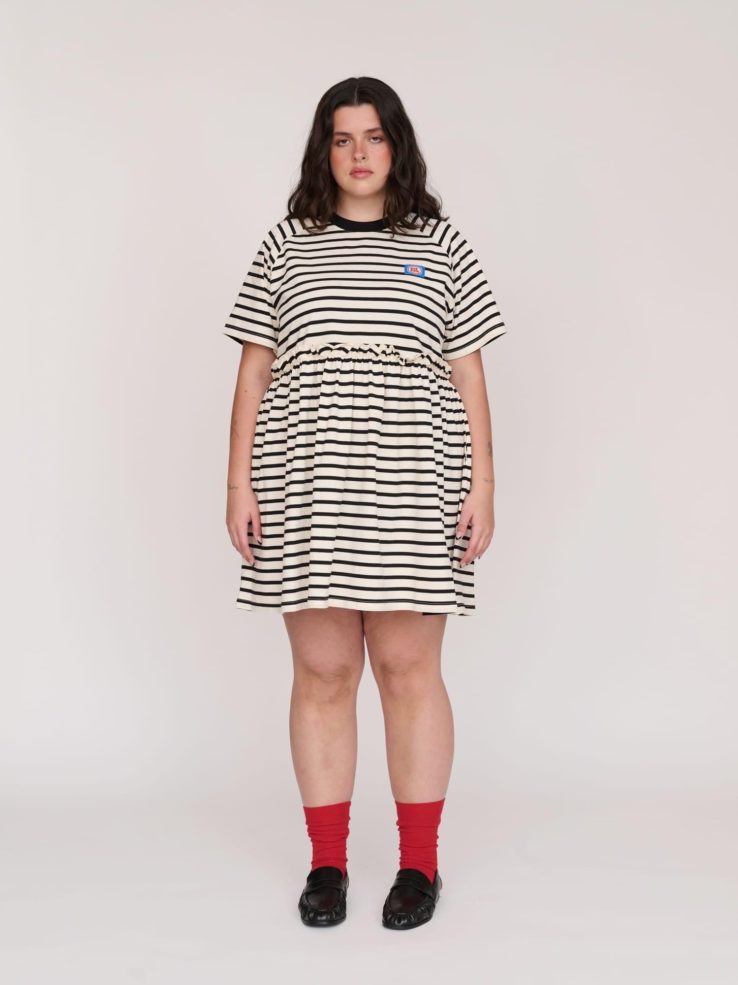 Jersey Stripe Sally Dress – Lazy Oaf