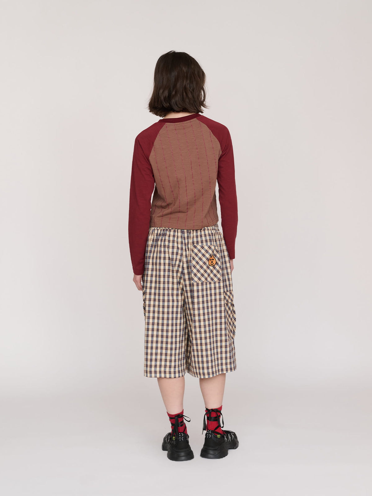 model:Jess wears size S and is 5’7”
