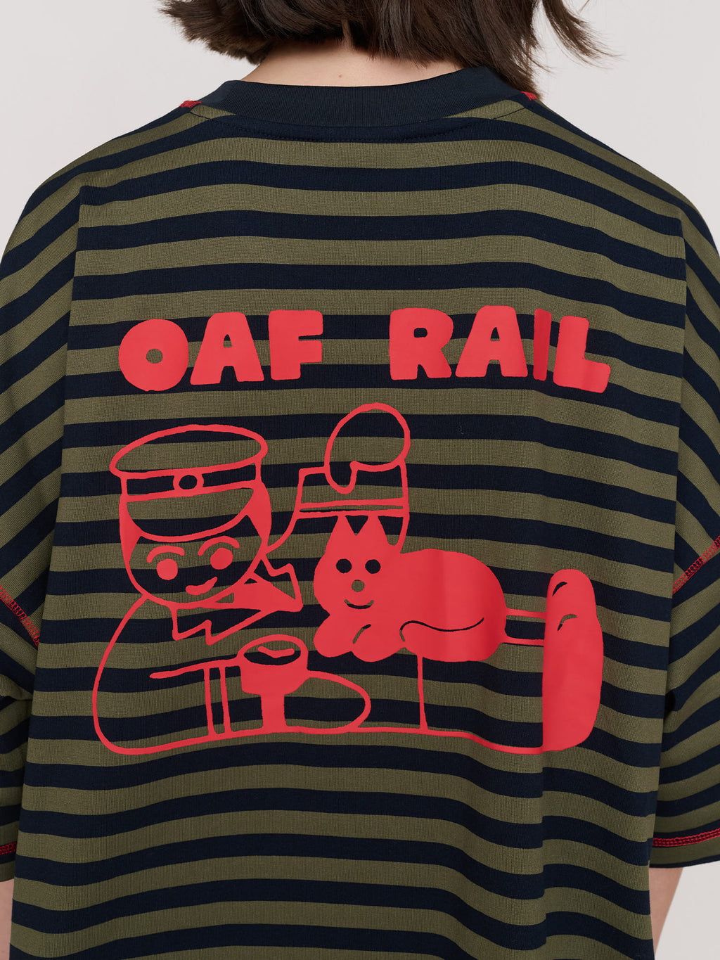 Oaf Rail Big Square T-shirt