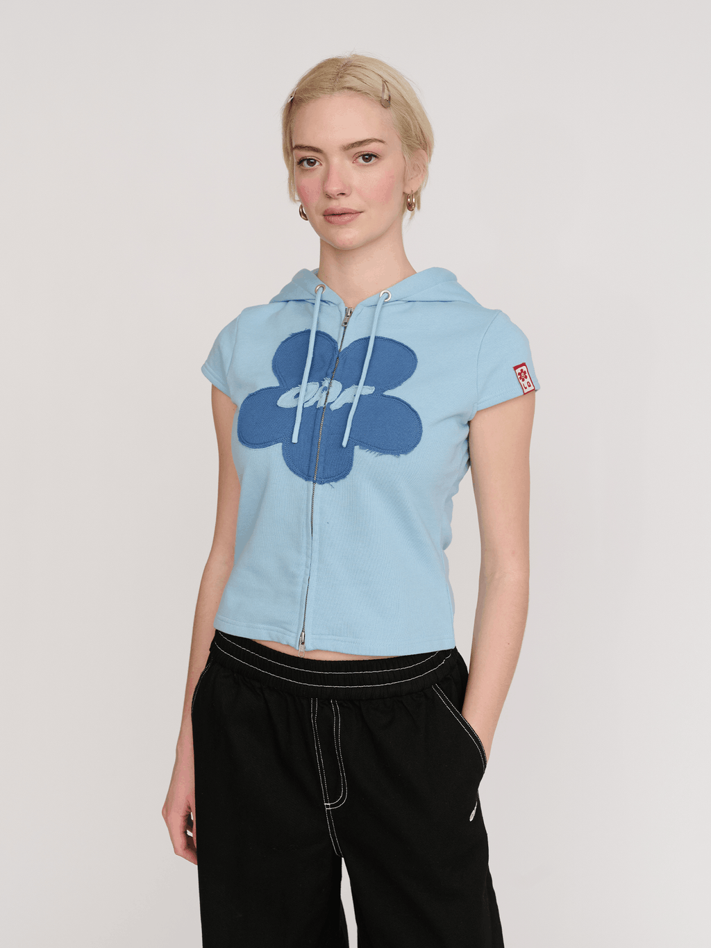 model:Emmie wears size S and is 5’6”