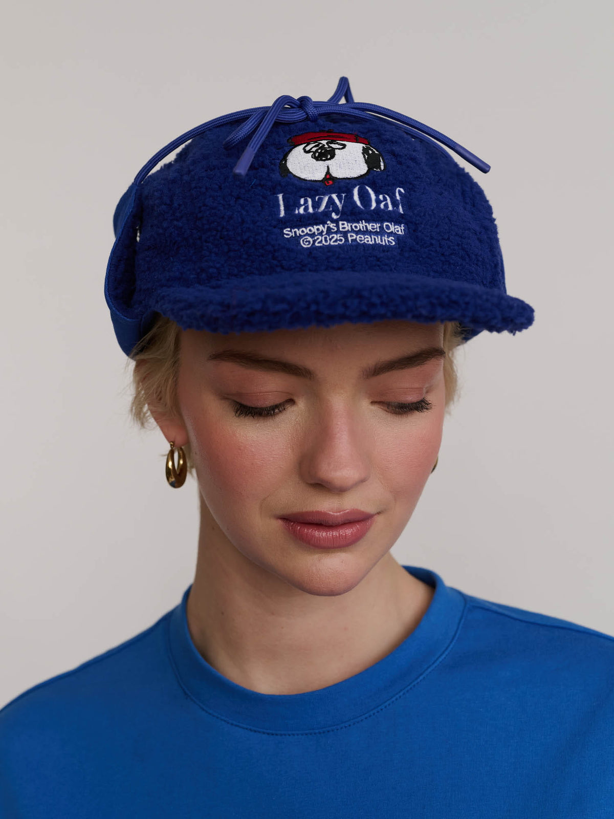 Lazy Oaf x Peanuts Olaf Fleece Flap Cap
