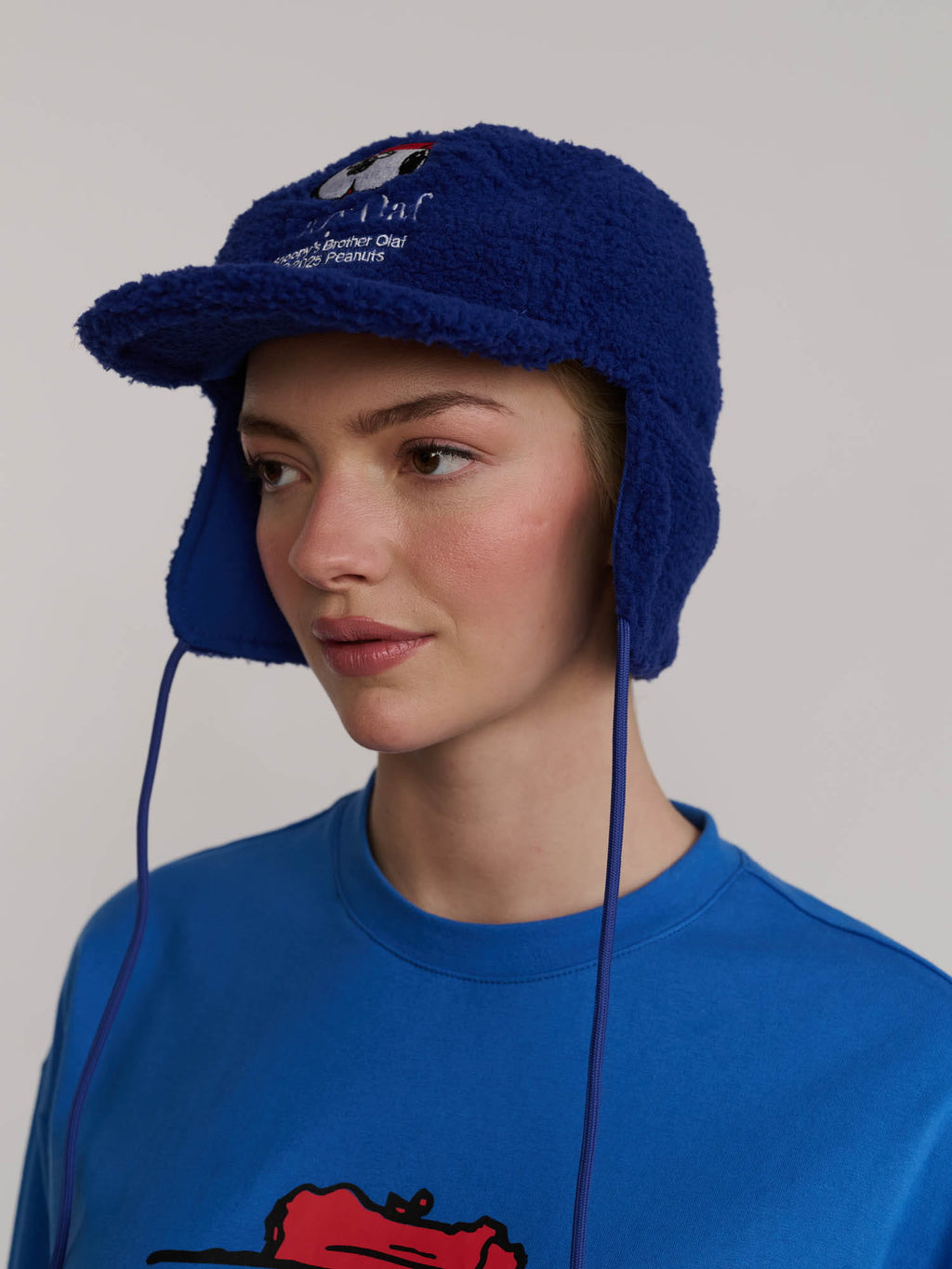 Lazy Oaf x Peanuts Olaf Fleece Flap Cap