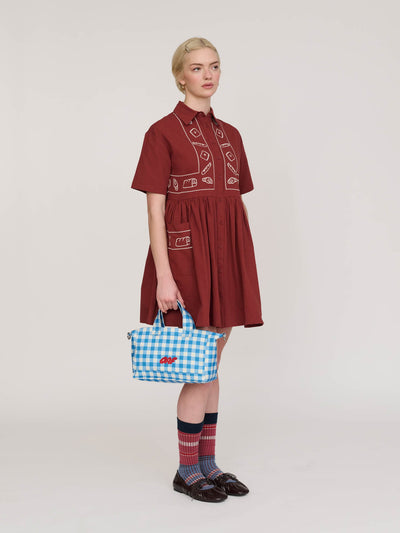 model: Emmie wears size 8 and is 5’6”