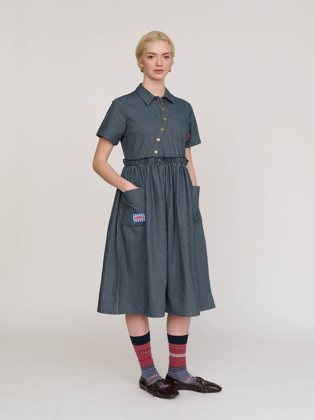 model:Emmie wears size S and is 5’6”