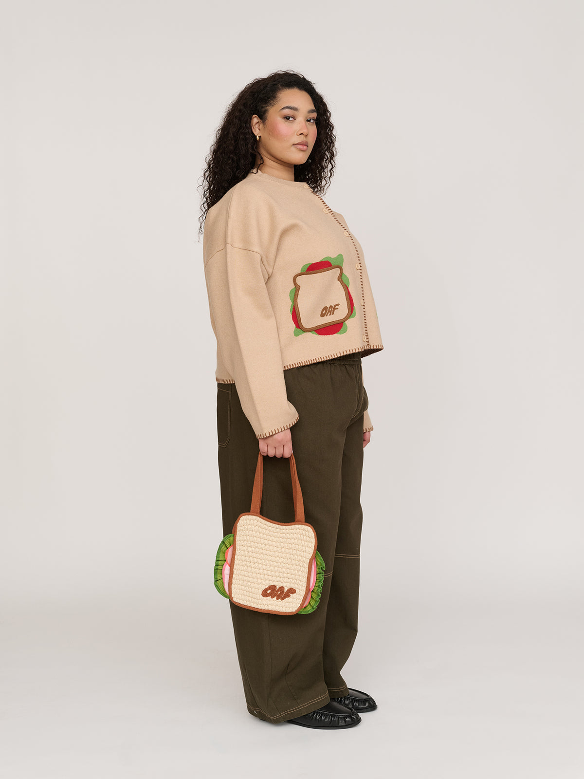 Lazy Loaf Crochet Style Bag
